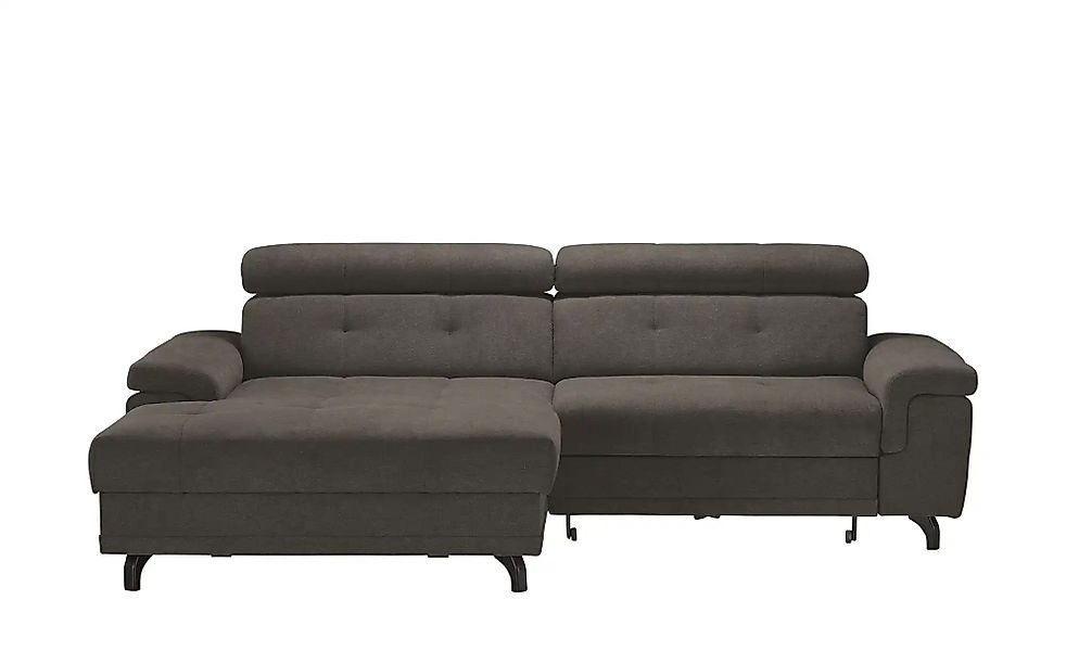 Ecksofa mit Schlaffunktion Frieda ¦ grau ¦ Maße (cm): B: 265 H: 87 T: 180.0 günstig online kaufen