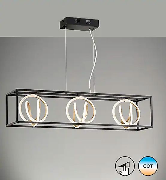 FISCHER & HONSEL Pendelleuchte »Gisi« LED-Modul 1 Stk. warmweiß - kaltweiß günstig online kaufen