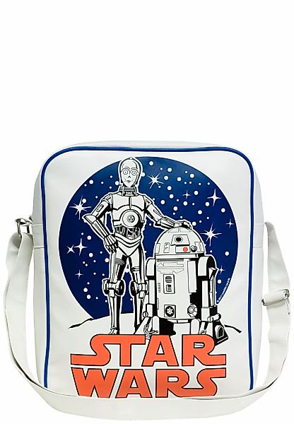 LOGOSHIRT Schultertasche "Krieg der Sterne - C-3PO R2-D2" mit C-3PO- und R2 günstig online kaufen