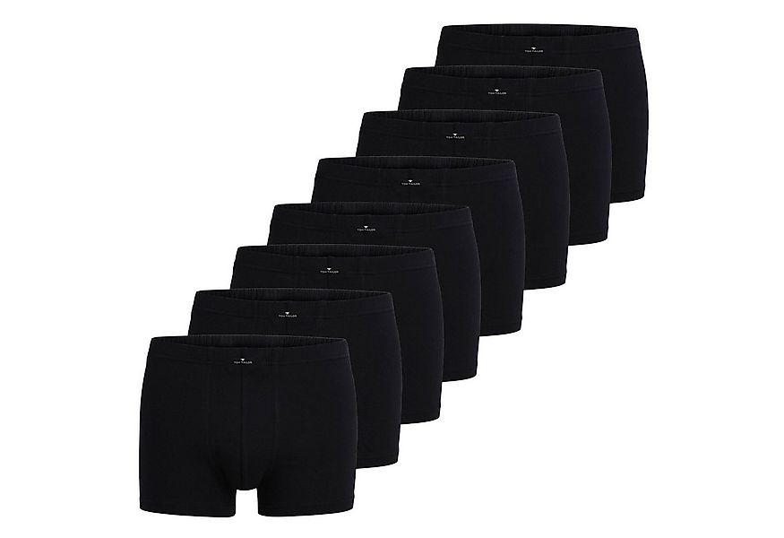 TOM TAILOR Boxer Herren Boxershort 8er Pack Baumwolle (Packung, 8er Pack) günstig online kaufen