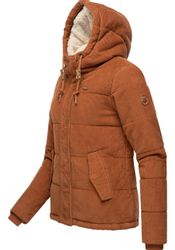 Ragwear Cordjacke "Wuggys" mit Kapuze Stylische Damen Kordjacke mit flausch günstig online kaufen