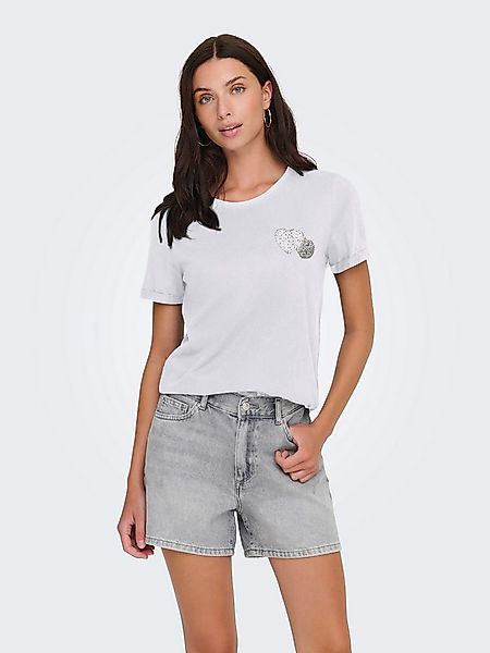 ONLY Kurzarmshirt ONLKITA LIFE LUX ICON S/S PRINT TOP JRS günstig online kaufen