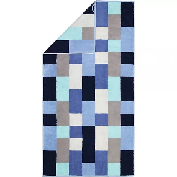 Cawö Handtücher Shades Karo 6236 - Farbe: aqua - 11 - Duschtuch 70x140 cm günstig online kaufen