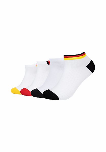 Camano Sneakersocken "Sneakersocken comfort Soccer 4er Pack" 4er Pack Sport günstig online kaufen