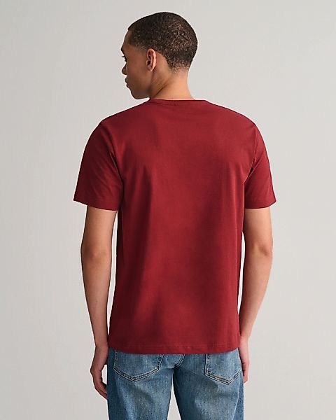 Gant T-Shirt "REG SHIELD SS T-SHIRT" mit Logostickerei auf der Brust günstig online kaufen