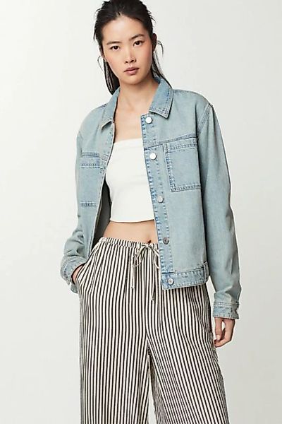 Next Jeansjacke Denim-Jacke mit aufgesetzter Tasche (1-St) günstig online kaufen