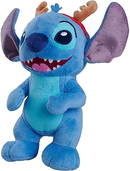 SIMBA Plüschfigur Plüsch Stofftier Disney Stitch mit Rentiergeweih 25cm 631 günstig online kaufen