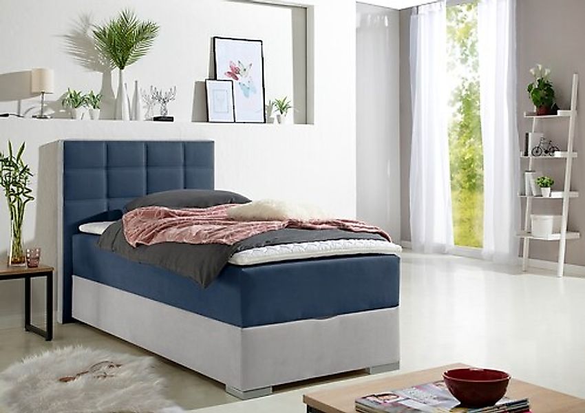 Maintal Boxspringbett mit Bettkasten und Topper günstig online kaufen
