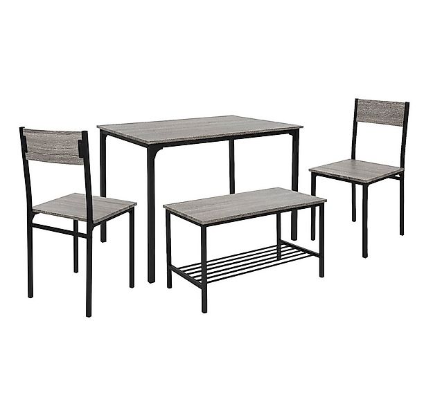 ML-DESIGN Essgruppe Tischgruppe für Küche & Esszimmer moderne Esstischgrupp günstig online kaufen