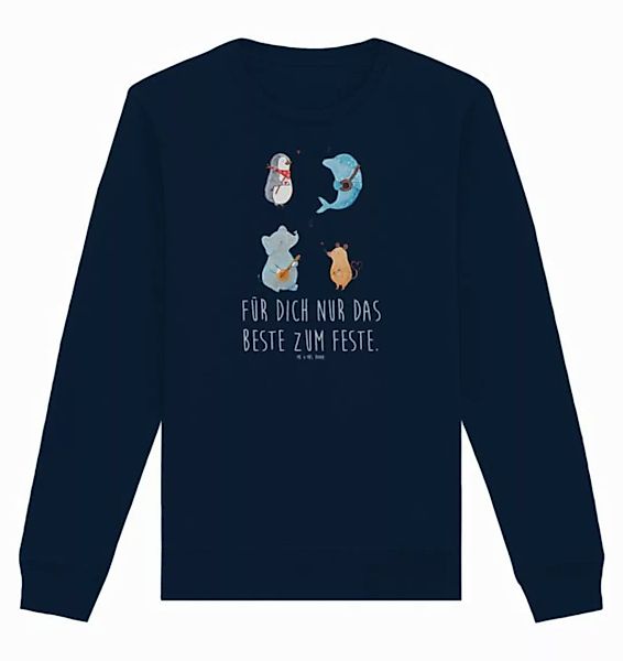 Mr. & Mrs. Panda Longpullover Größe XS Big Band - French Navy - Geschenk, P günstig online kaufen