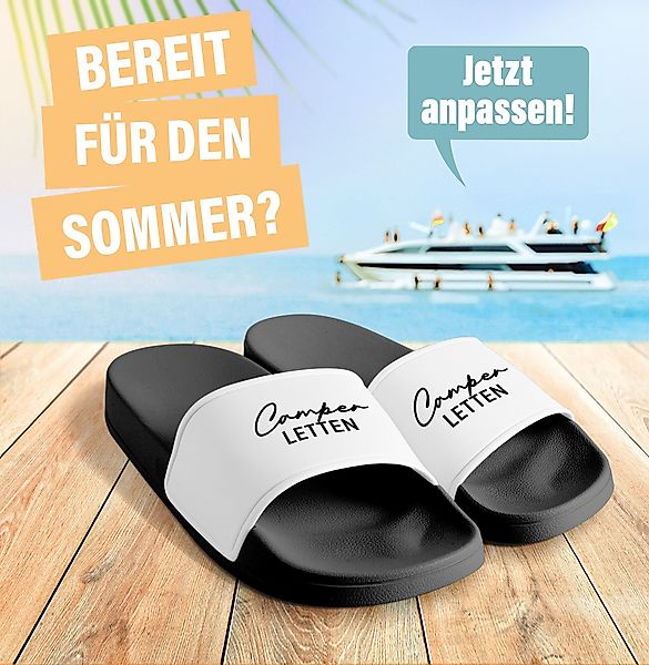 MoonWorks Badeschlappen Camperletten Camping Gadget Urlaub günstig online kaufen