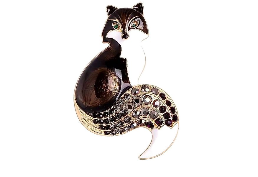 Dark-Desires Brosche Nostalgische Brosche Fuchs, Damen Brosche vintage Acce günstig online kaufen