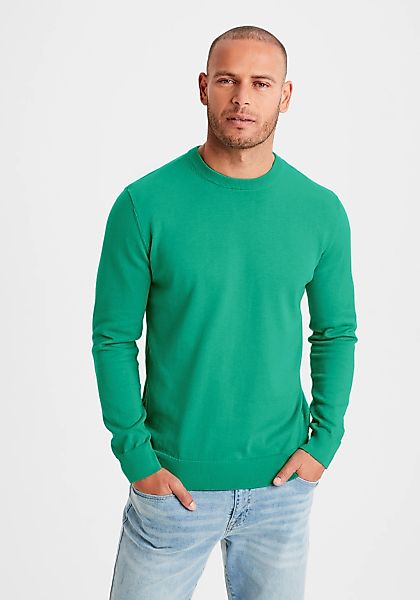 H.I.S Strickpullover, Regular Fit, Langarm, Pullover aus Feinstrick, Baumwo günstig online kaufen