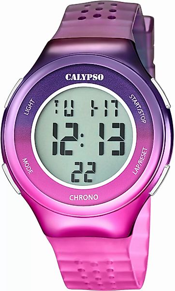 CALYPSO WATCHES Chronograph "Color Splash, K5841/6", mit digitaler Anzeige günstig online kaufen