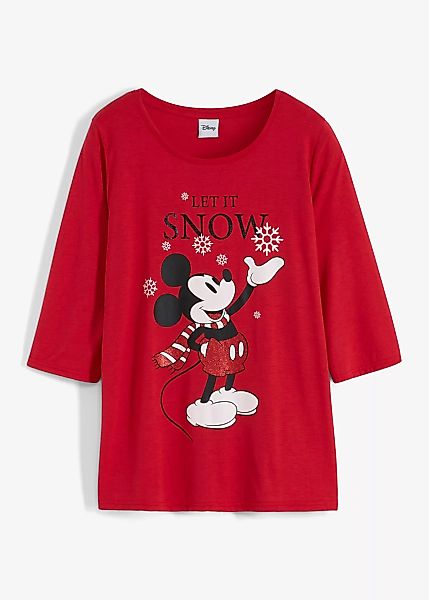 Mickey Mouse Shirt mit 3/4 Arm günstig online kaufen