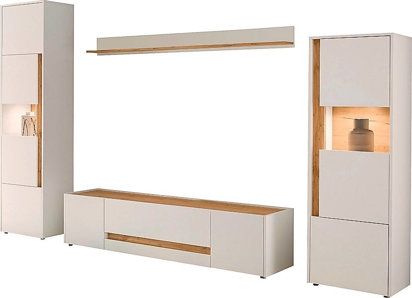 INOSIGN Wohnwand "City/Giron", (Set, 4 St.) günstig online kaufen