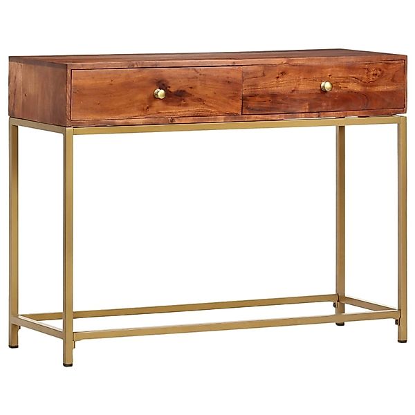 vidaXL Konsolentisch 100×35×76 cm Massivholz Akazie 286175 günstig online kaufen