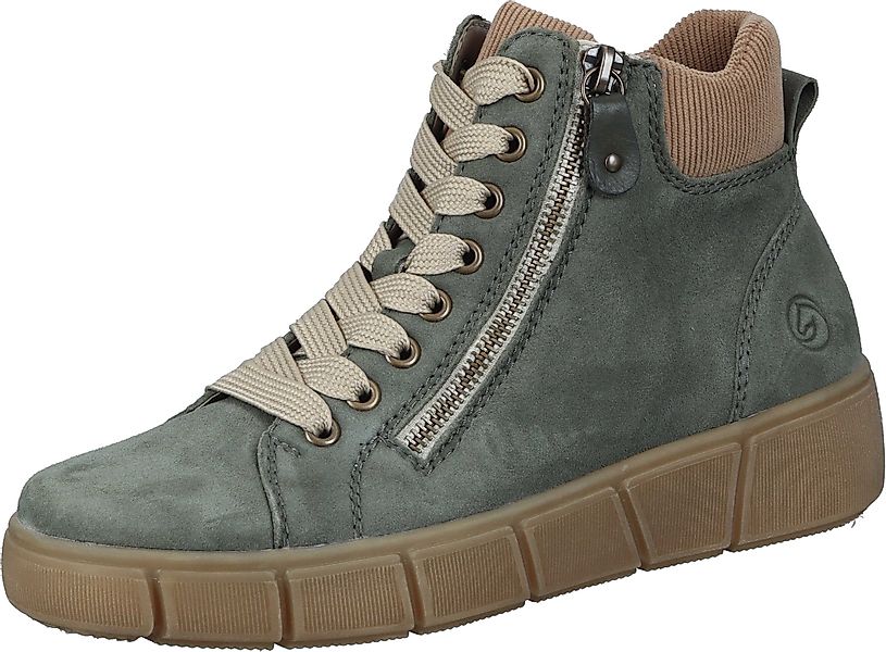 Remonte Stiefeletten Stiefel aus Veloursleder günstig online kaufen