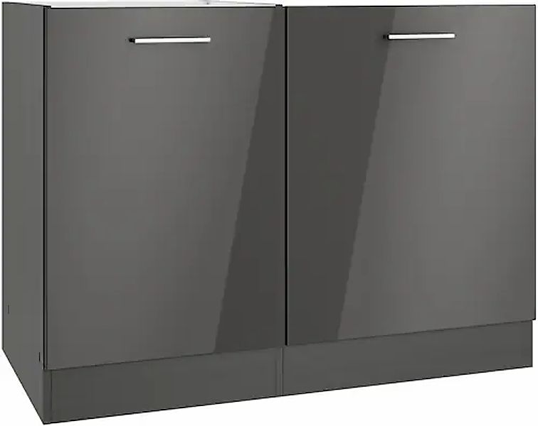 KOCHSTATION Spülenschrank »KS-Milan« Spülzentrum 110 cm, matte oder hochglä günstig online kaufen