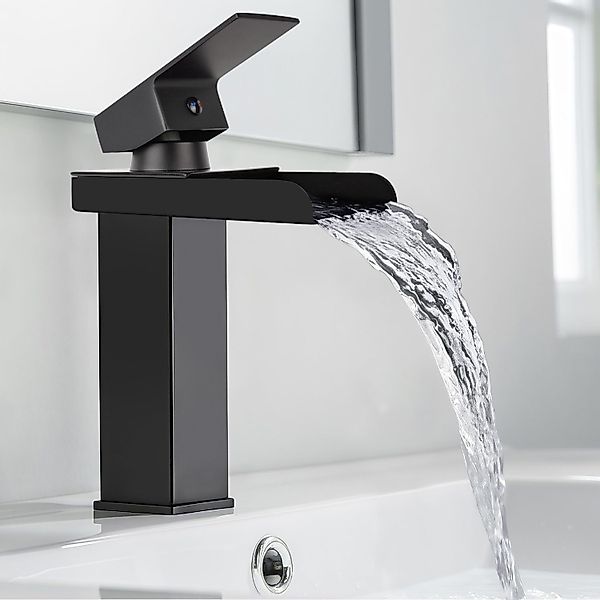 Eumaty Waschtischarmatur Wasserhahn Bad, Wasserfall Wenig günstig online kaufen