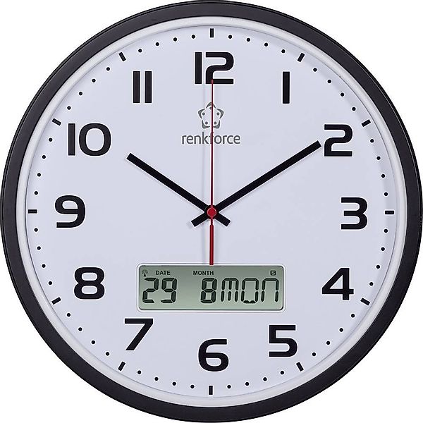 Renkforce Wanduhr Funk-Wanduhr günstig online kaufen
