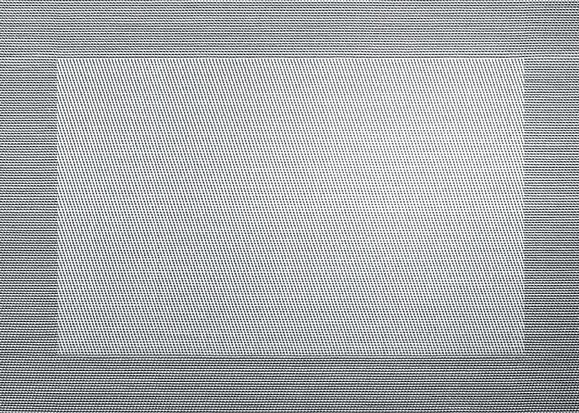Tischset PVC  silber/schwarz günstig online kaufen