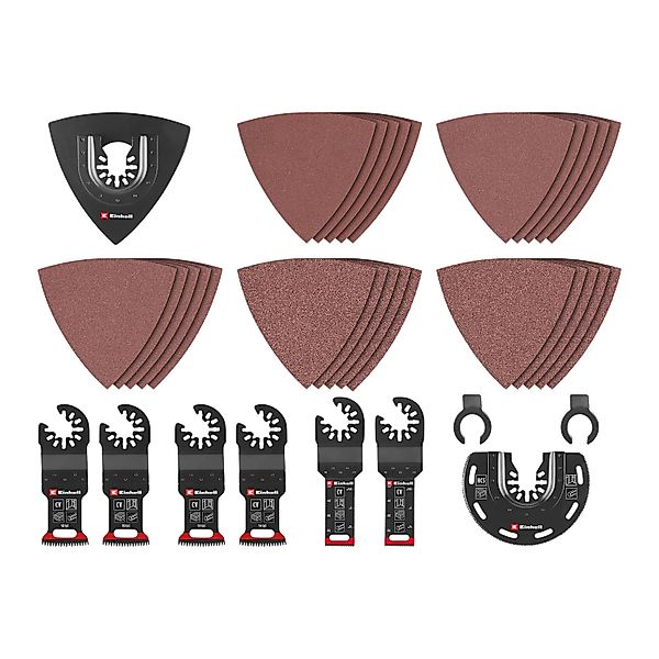 Einhell Multitool-Set XL Plus-Case mit Universalaufnahme für Holz 35-teilig günstig online kaufen