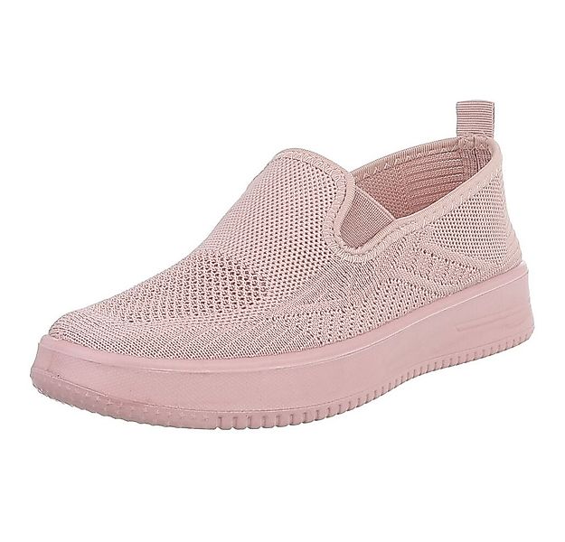 Ital-Design Damen Low-Top Freizeit Slipper (88843575) Flach Sneakers Low in günstig online kaufen