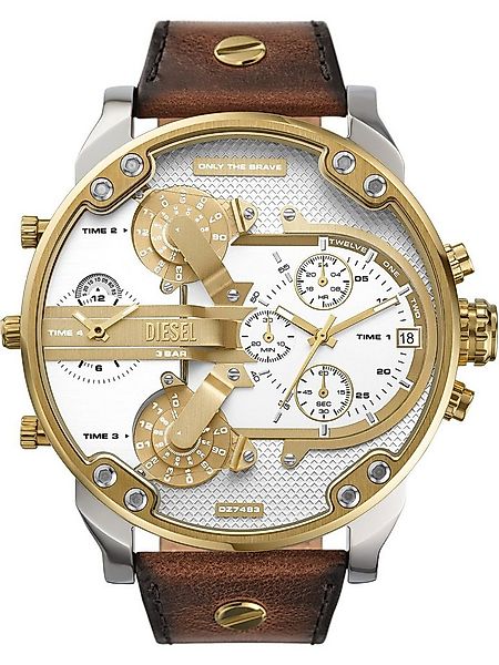 Diesel Chronograph Diesel Herren-Uhren Analog Quarz günstig online kaufen