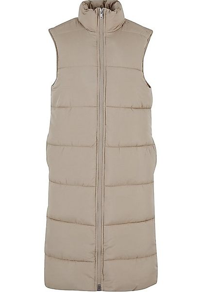 URBAN CLASSICS Steppweste Urban Classics Damen Ladies Long Puffer Vest günstig online kaufen