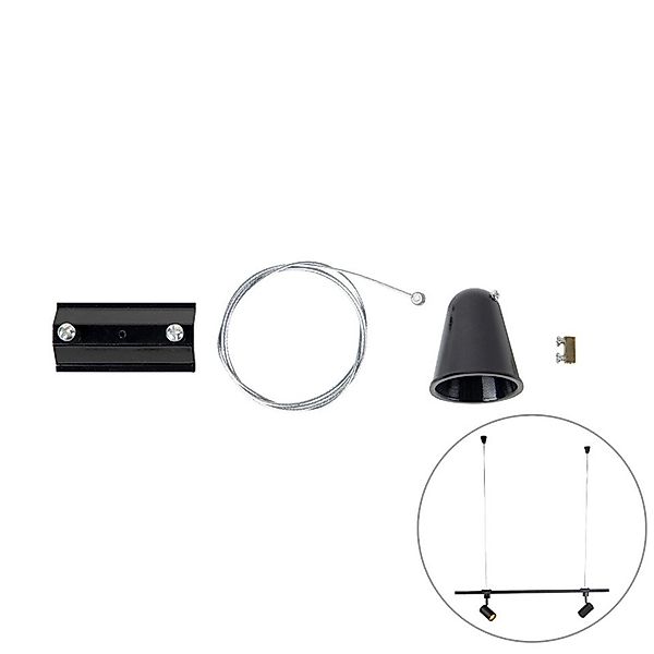 Qazqa Schienensystem-Sets Iconic jeana, ohne Leuchtmittel günstig online kaufen