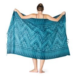 PANASIAM Pareo Sarong mit besonderem Ikat-Muster günstig online kaufen