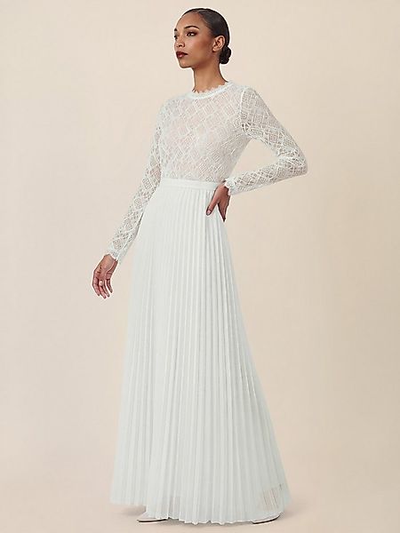 Apart Abendkleid Spitzenkleid mit Plissee-Rock günstig online kaufen