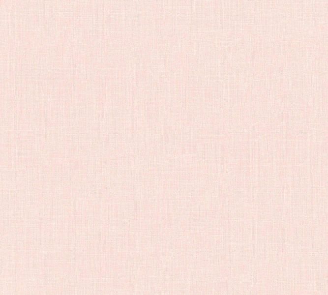 Bricoflor Rosa Tapete in Leinenoptik Uni Vliestapete mit Leinenstruktur Ide günstig online kaufen