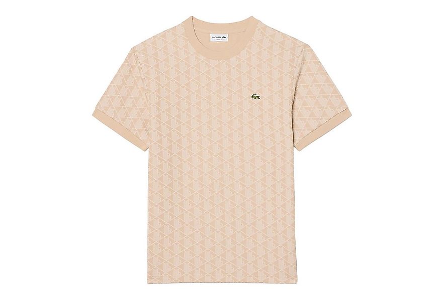 Lacoste T-Shirt Lacoste Tee aus Jacquard günstig online kaufen