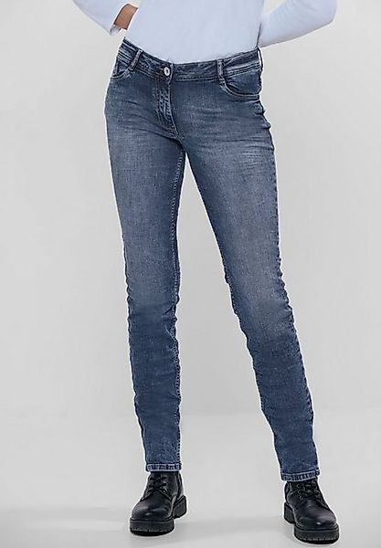 Cecil 5-Pocket-Jeans Scarlett mit Elasthan und toller Waschung günstig online kaufen