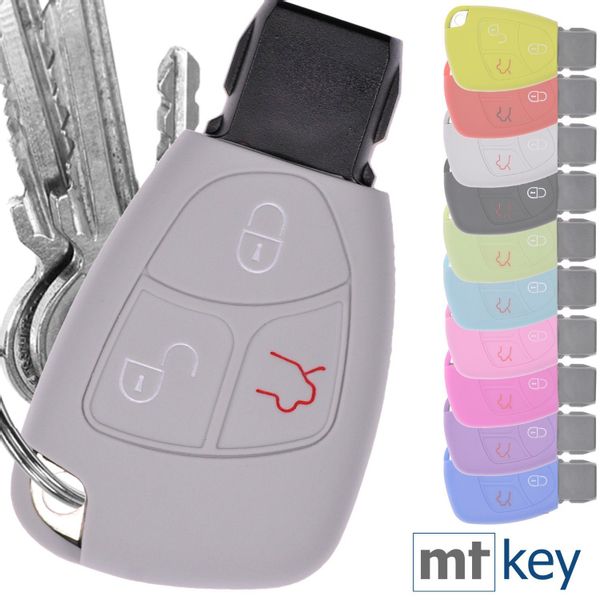 mt-key Schlüsseltasche Autoschlüssel Softcase Silikon Schutzhülle günstig online kaufen