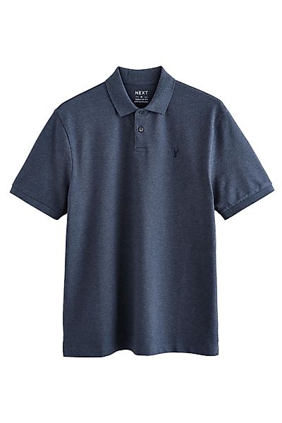 Next Poloshirt Regular Fit kurzärmeliges Pikee-Poloshirt günstig online kaufen
