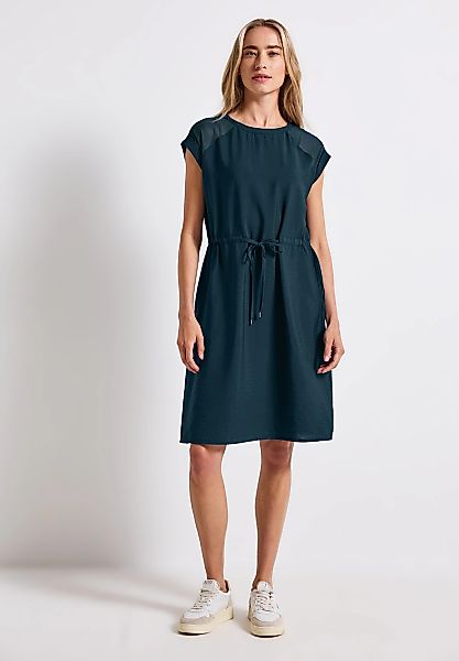 STREET ONE Sommerkleid Reißverschlusstaschen in Unifarbe günstig online kaufen