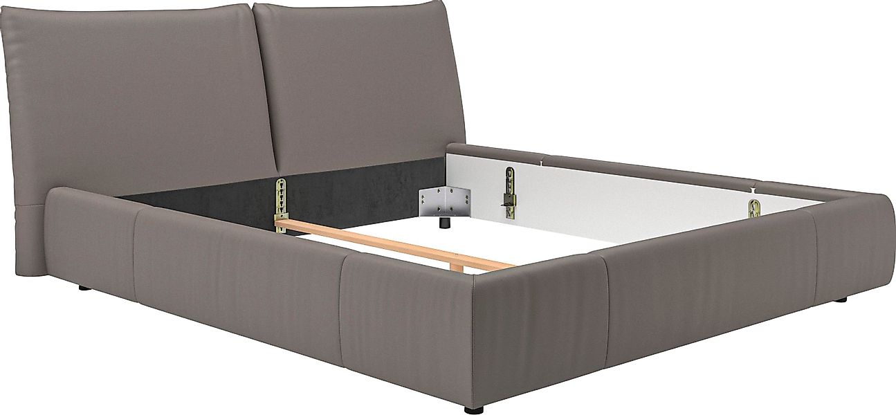Places of Style Polsterbett "Priora in 4 Breiten bis 200cm", auch in NaturL günstig online kaufen
