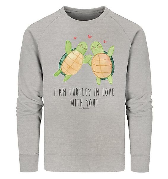 Mr. & Mrs. Panda Longpullover Schildkröten Paar Größe XXL - Heather Grey - günstig online kaufen
