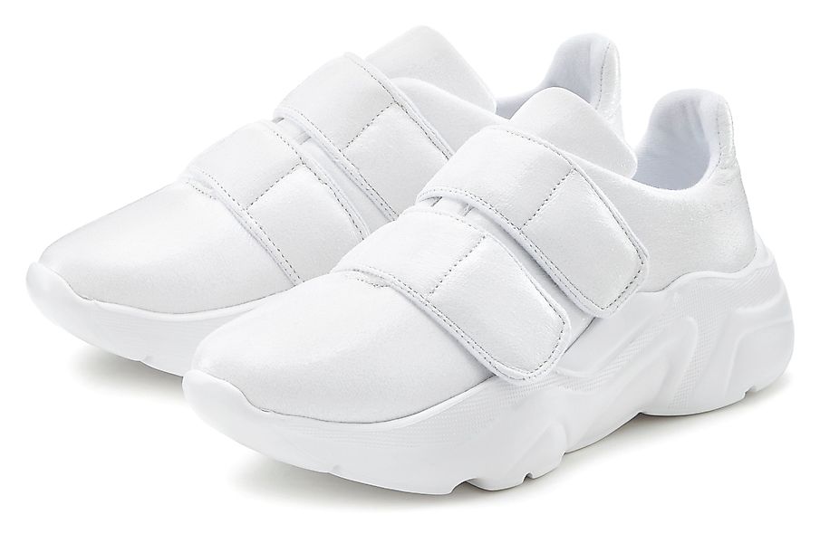LASCANA Sneaker Freizeitschuh, Halbschuh mit Klettverschluss günstig online kaufen