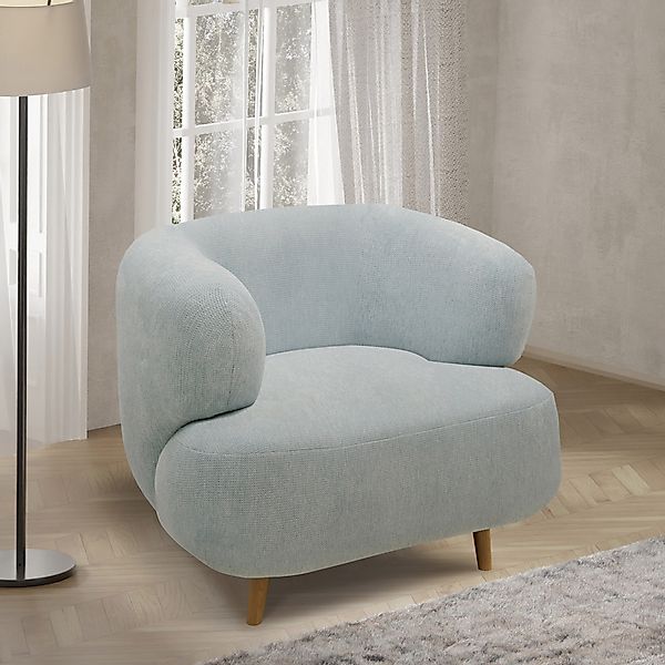 Polstersessel 800014, Sessel, Holzfüße, Armsessel, 86 x 73 x 160 (BxTxH), b günstig online kaufen