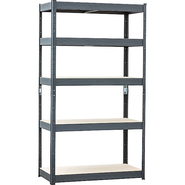 Metall-Schwerlastregal HEAVY Pulverbeschichtet 180 cm x 90 cm x 45 cm günstig online kaufen