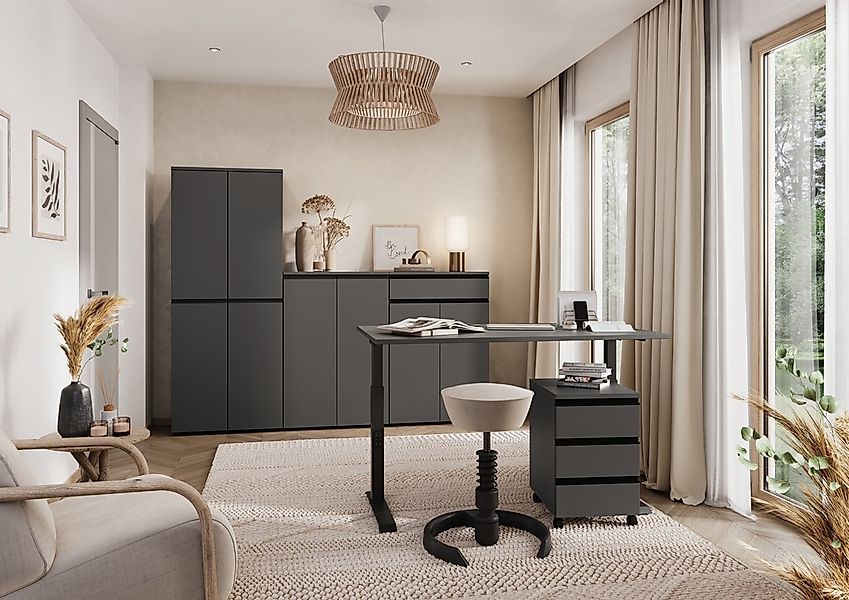 GERMANIA Aktenschrank "Lemont" 2-türiger Mehrzweckschrank wahlweise mit Sch günstig online kaufen