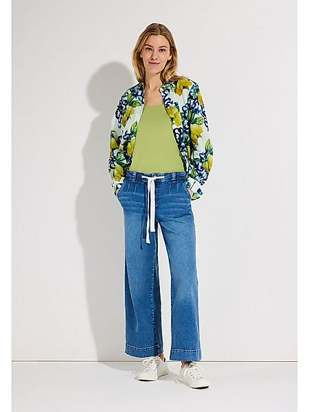 MORE&MORE Langarmbluse sommerliche, legere Hemdbluse günstig online kaufen