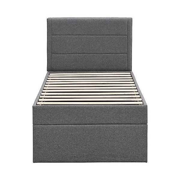 Gotagee Polsterbett Stauraum Bett Einzelbett Gästebett mit Lattenrost 90x20 günstig online kaufen