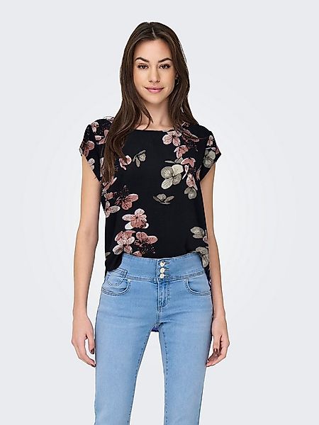 ONLY Shirtbluse ONLVIC S/S AOP TOP NOOS PTM mit Allover Druck günstig online kaufen
