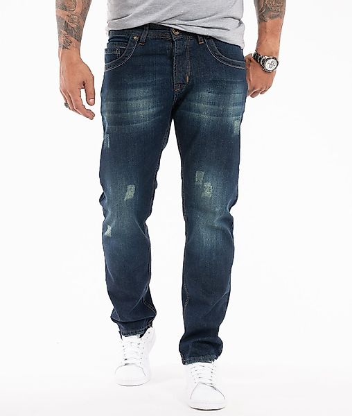 Rock Creek Regular-fit-Jeans Herren Jeans Blau günstig online kaufen