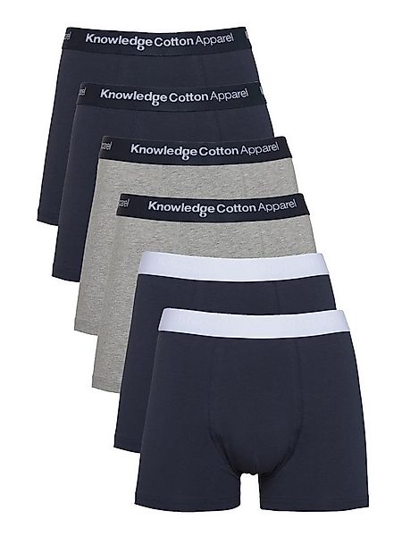 KnowledgeCotton Apparel Boxershorts 6-Pack Underwear günstig online kaufen